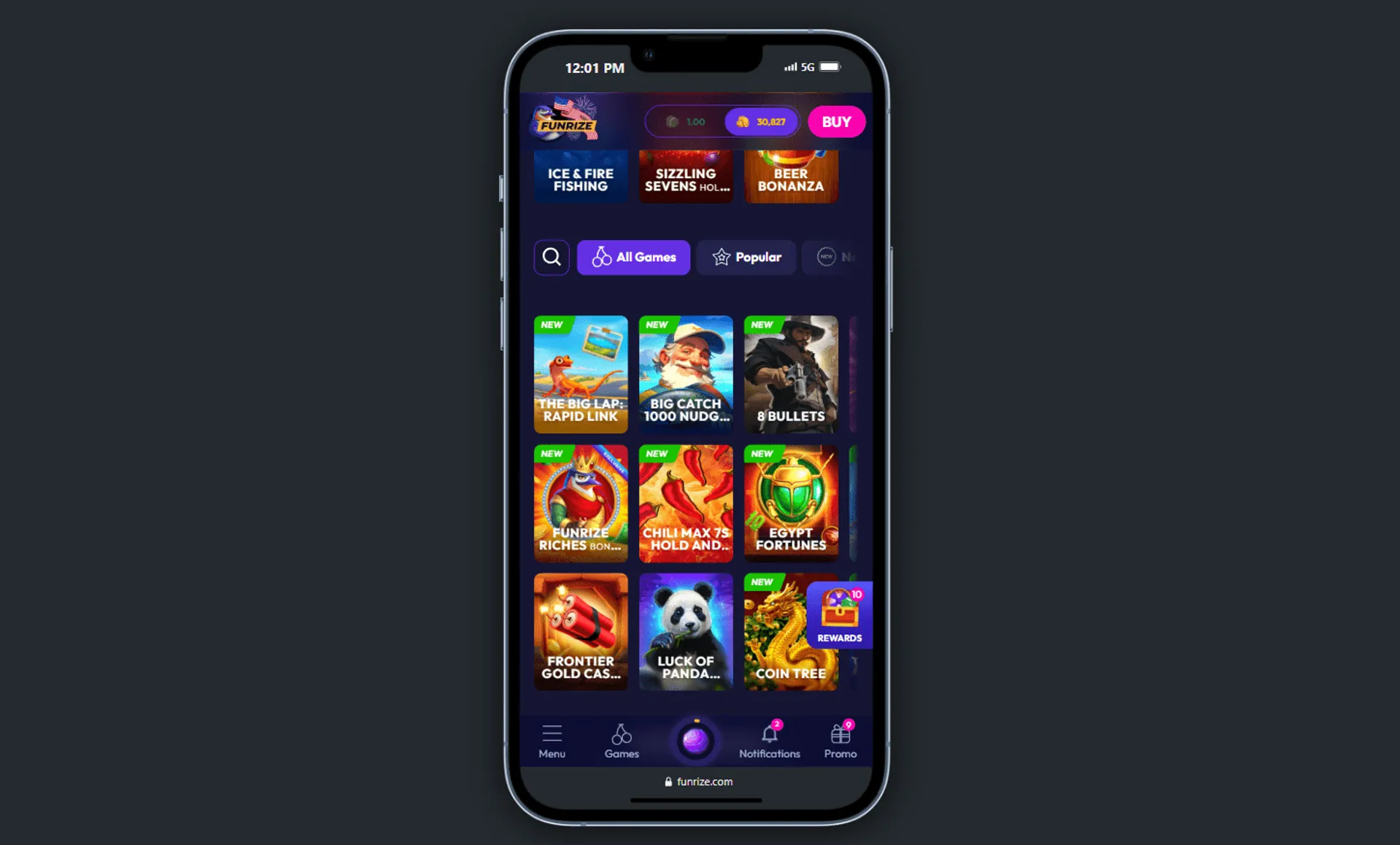 funrize social mobile games