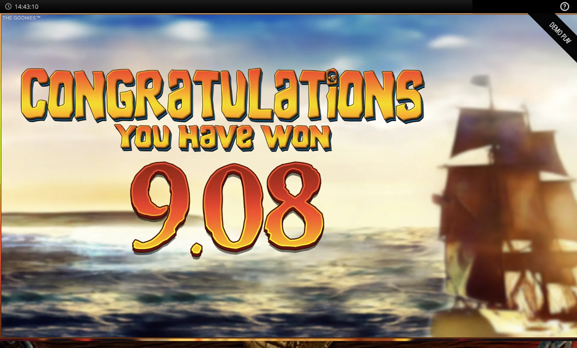 The Goonies Slot Wagering Details