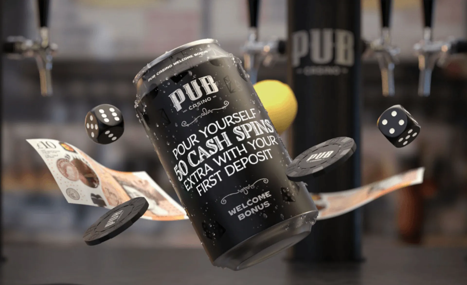 Welcome offer at Pub Casino