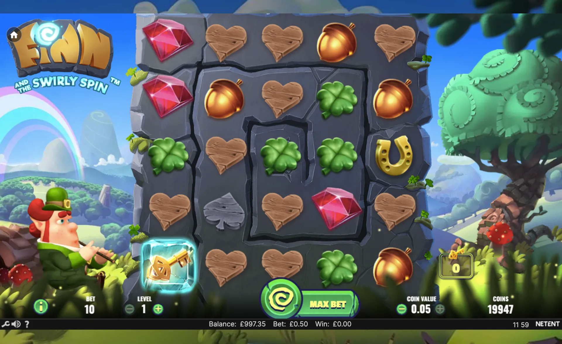 Finn and the Swirly Spin Gameplay