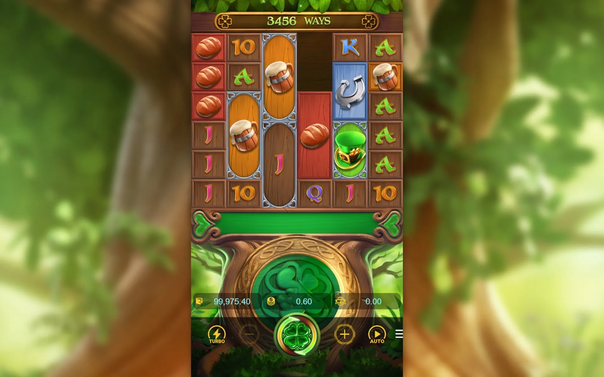 tela do slot Leprechaun Riches