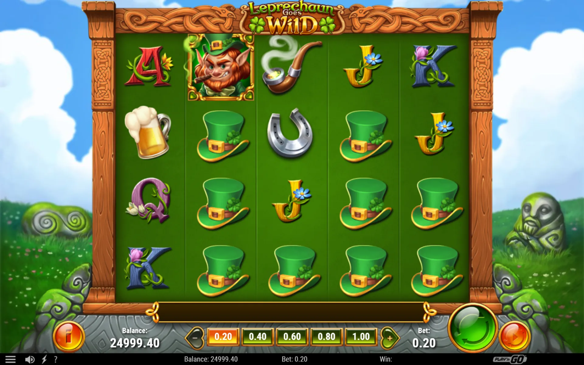 tela do slot leprechaun goes wild