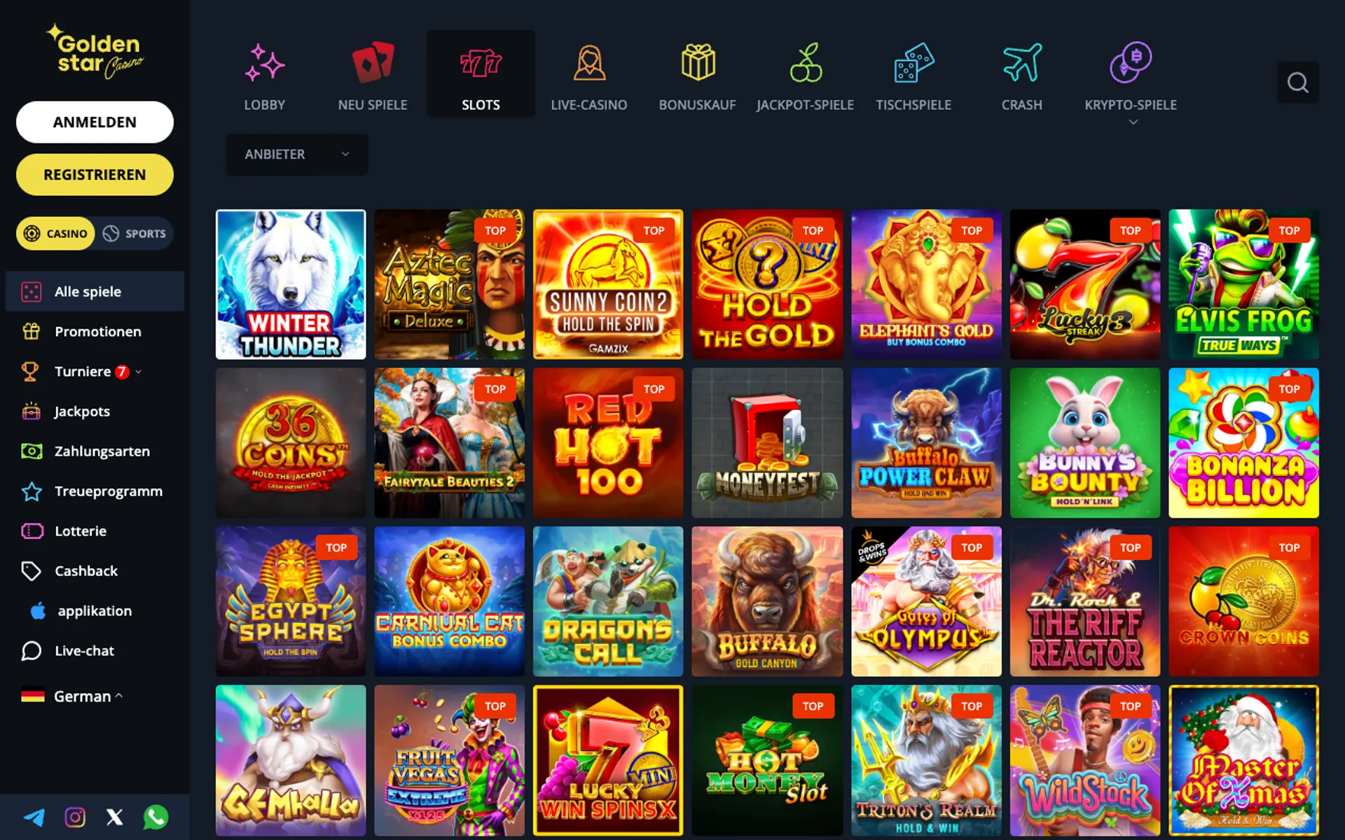 Golden Star Casino Slots