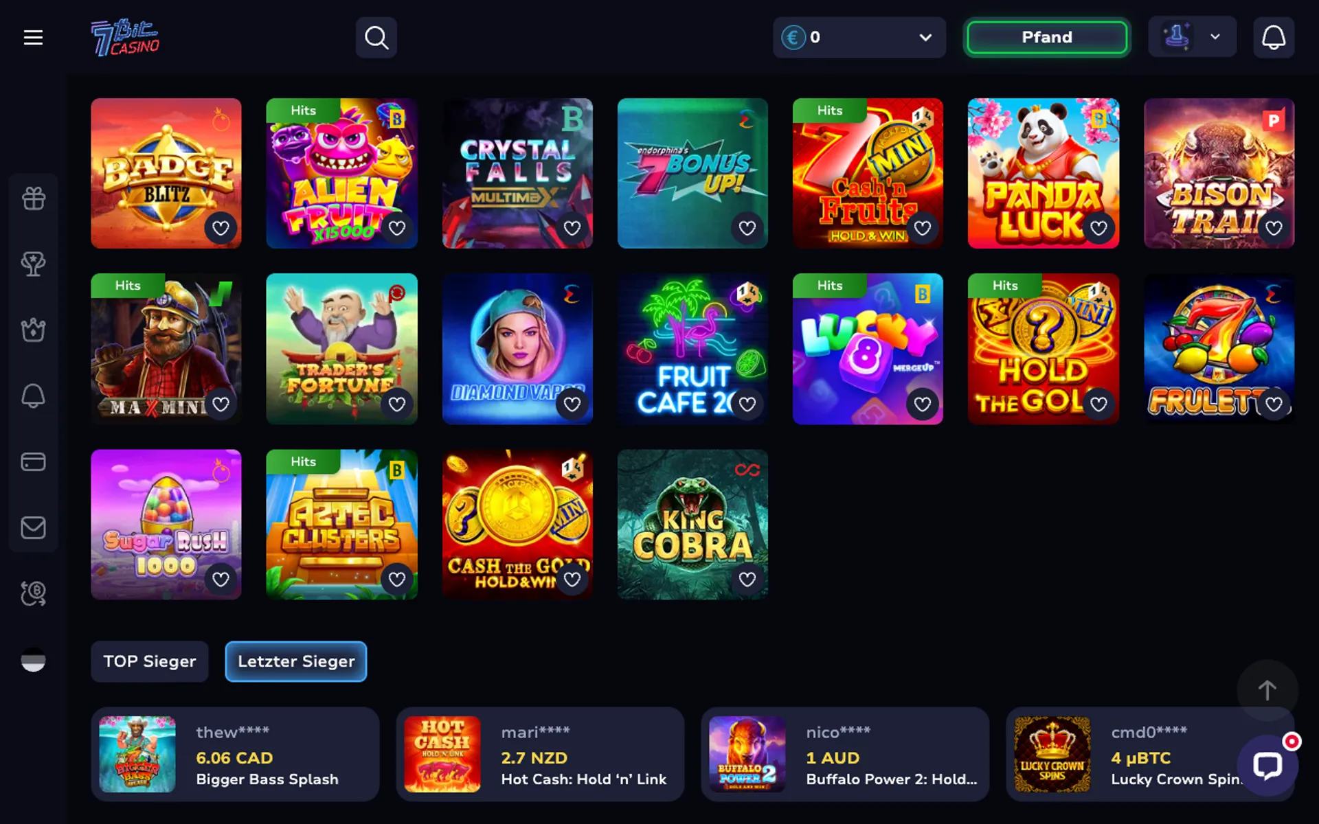 7Bit Casino Slots