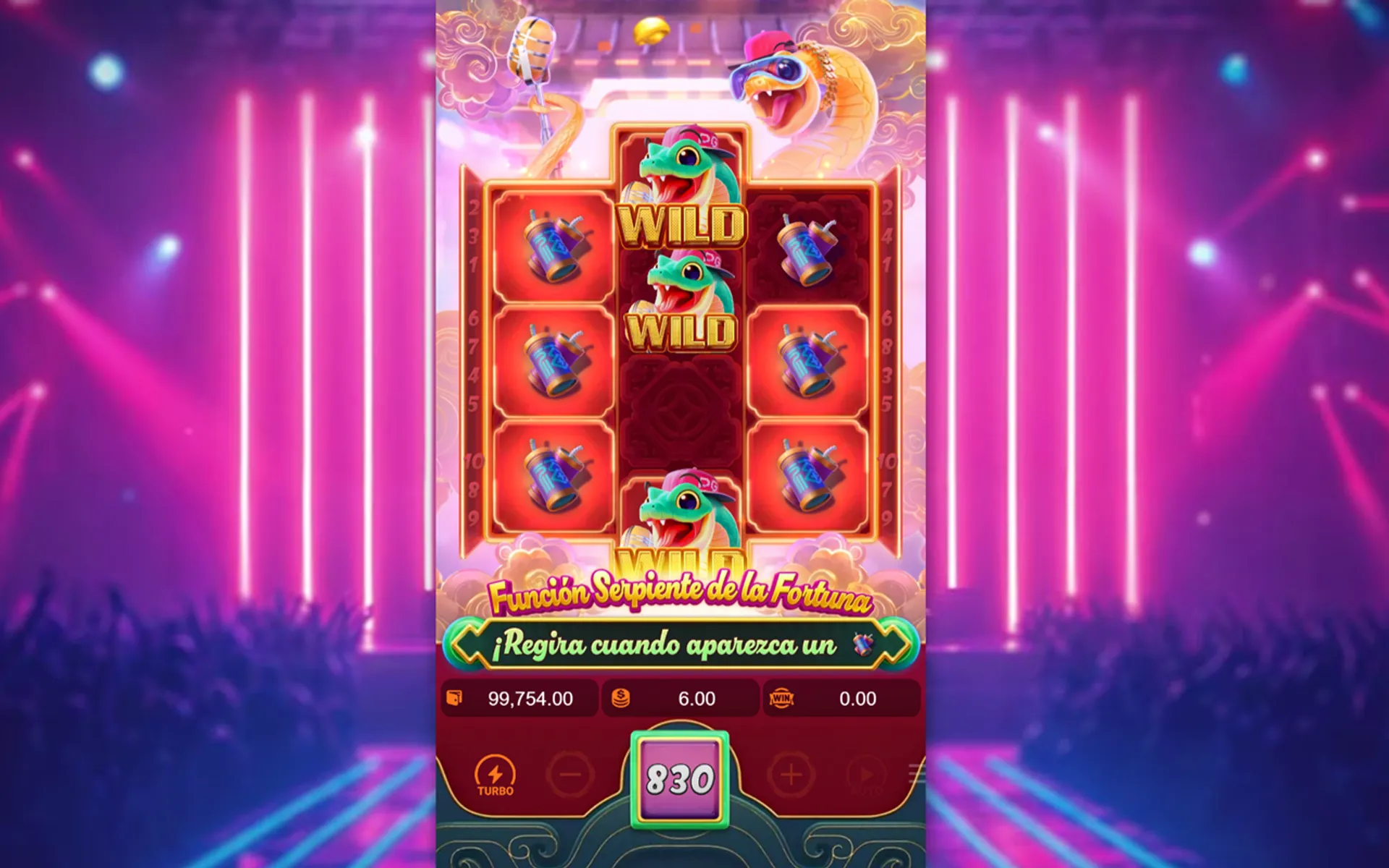 função Serpente da Fortuna do slot Fortune Snake