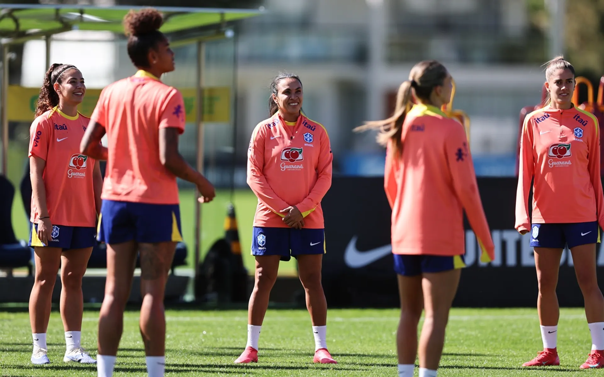 Seleção Brasileira feminina de futebol em preparação para a Copa América 2025