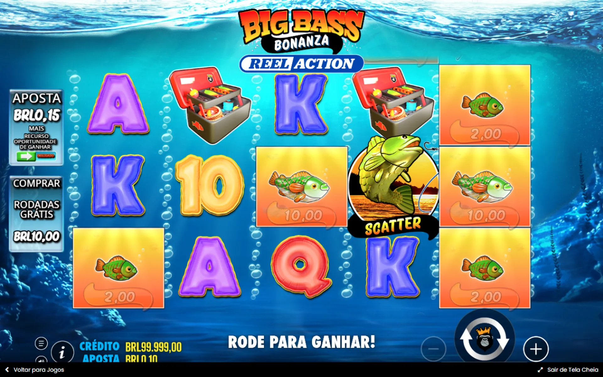 slot de 1 centavo Big Bass Reel Action