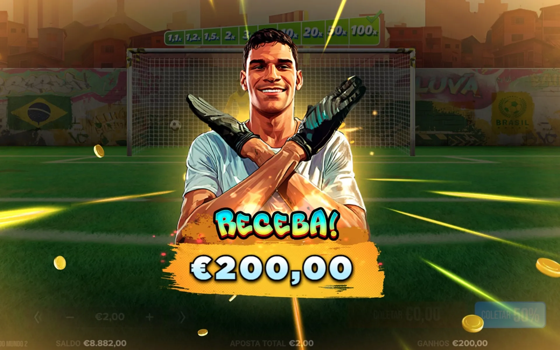 big win no jogo Luva Melhor do Mundo 2