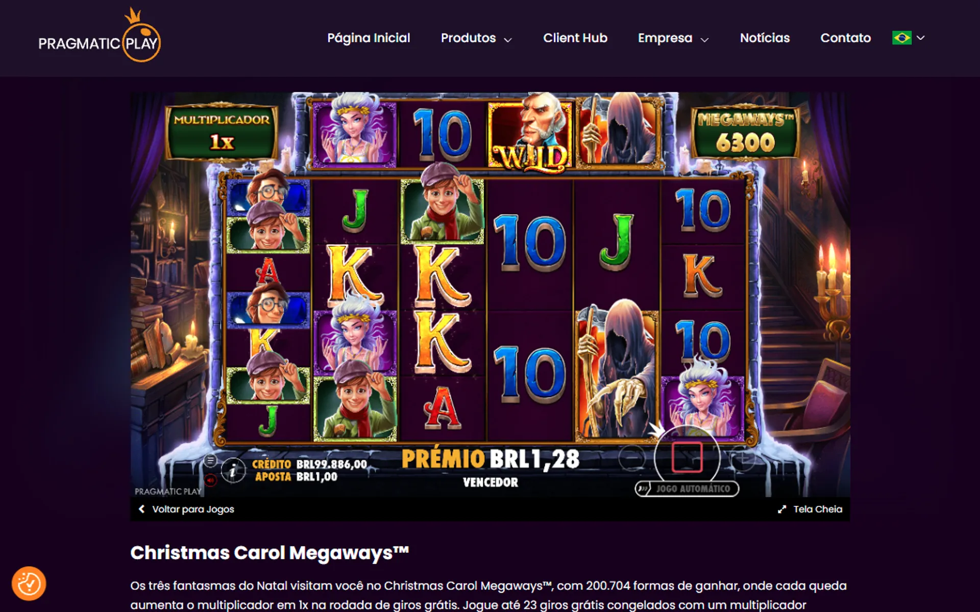 slot de Natal Christmas Morning Megaways