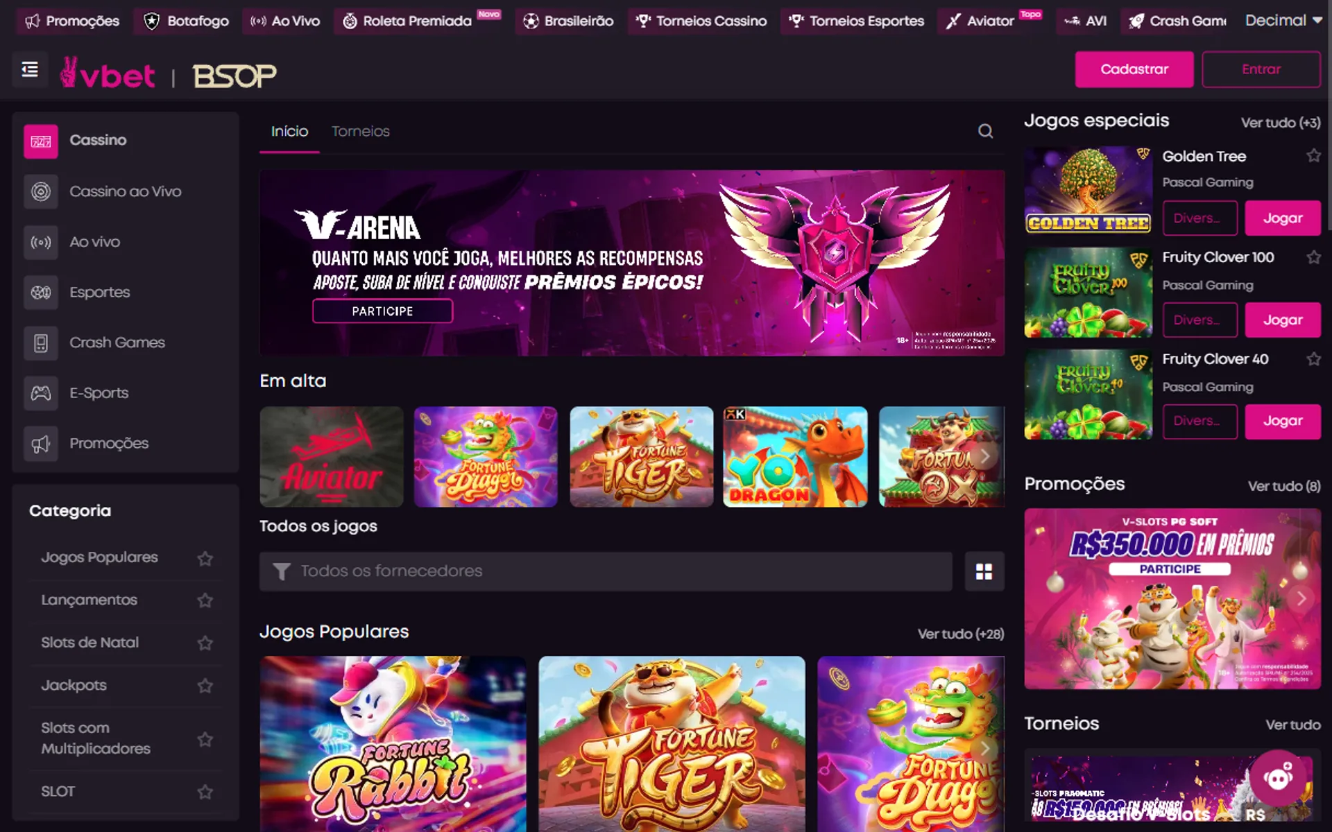 plataforma antiga Vbet