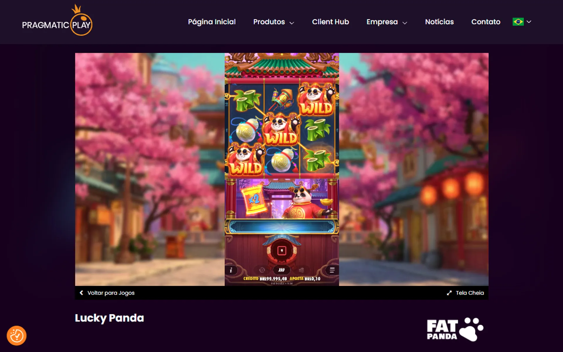 Combinações de Wild no Panda Sortudo