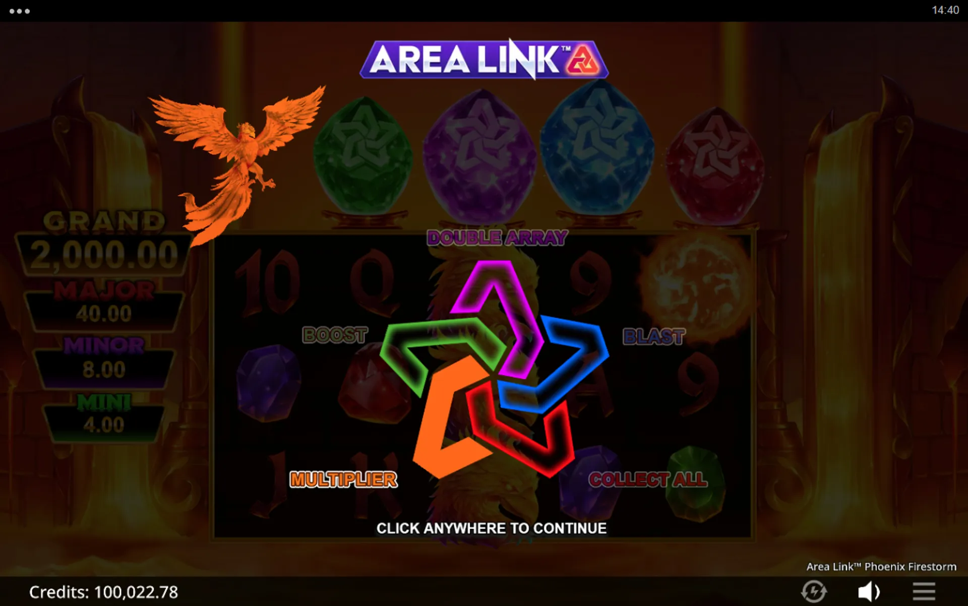 recurso fênis laranja do slot area link phoenix firestorm