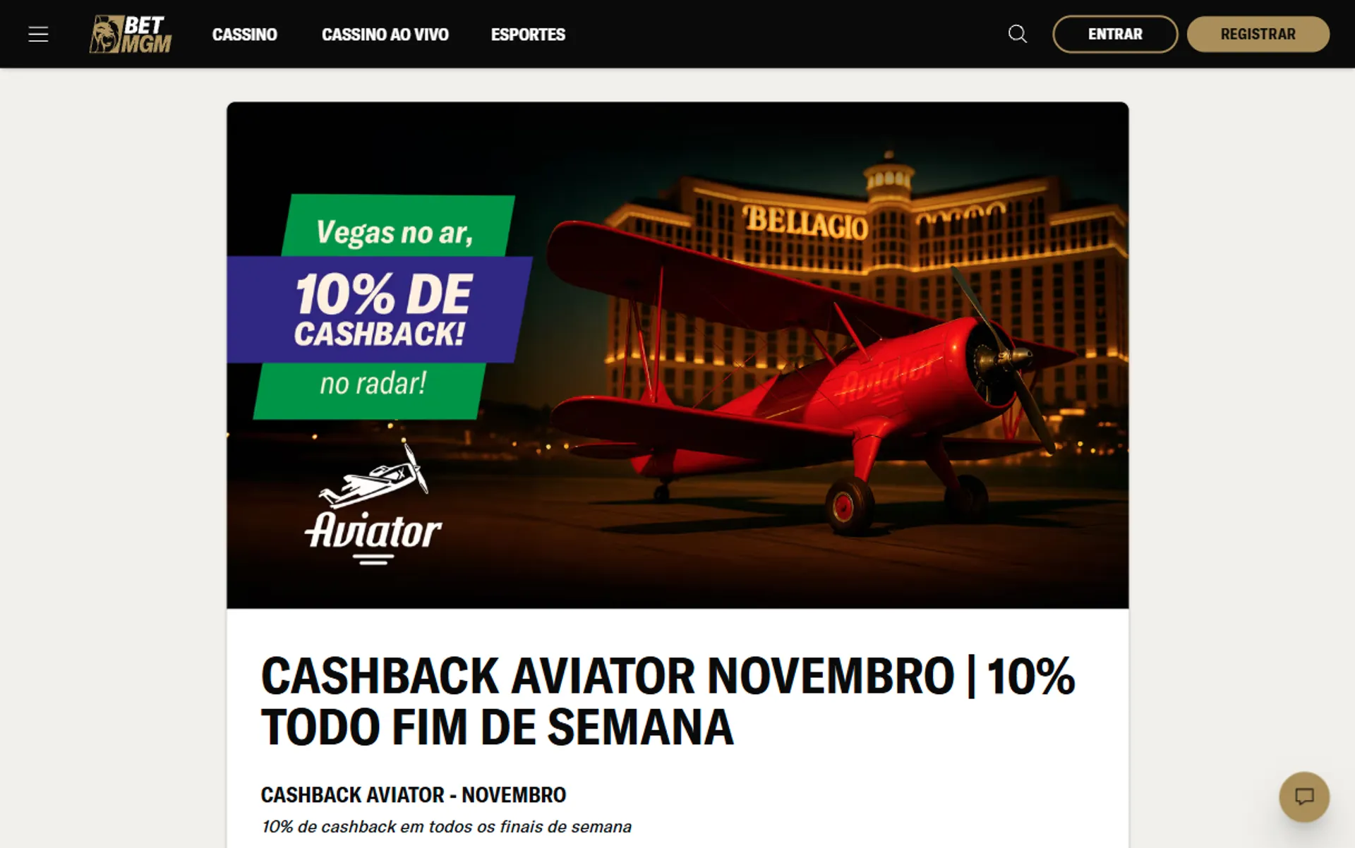 bônus de black friday betmgm