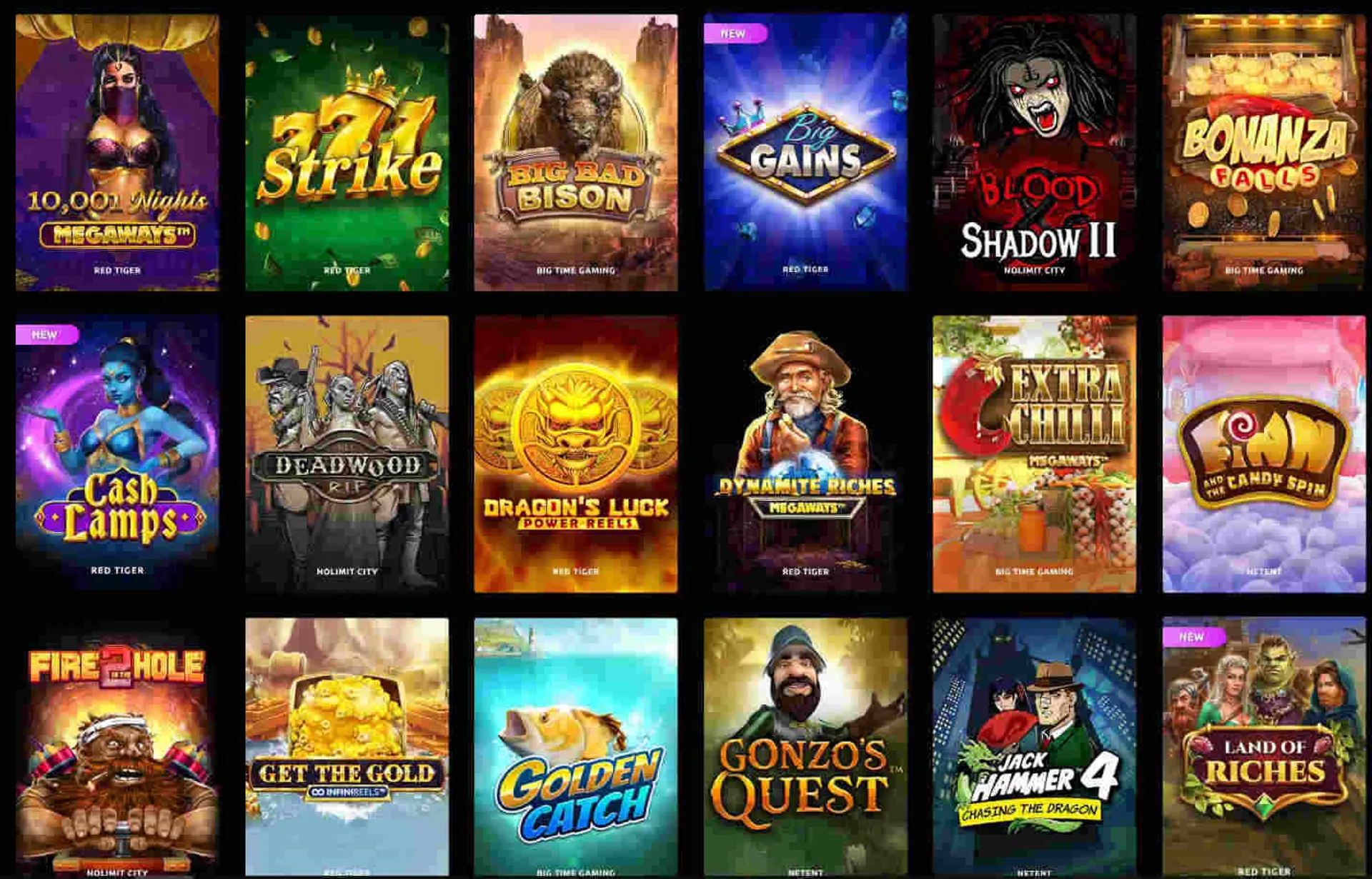 Online slots at JefeBet