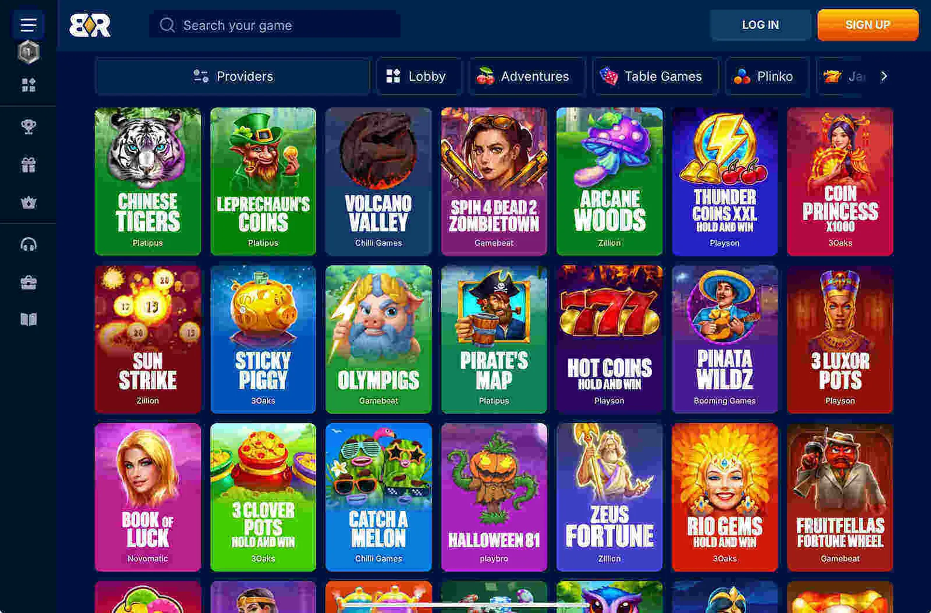 Slot games at BankRolla casino