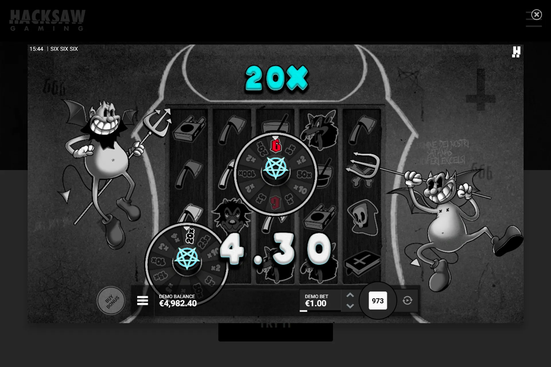 wicked wheels no slot sixsixsix demo