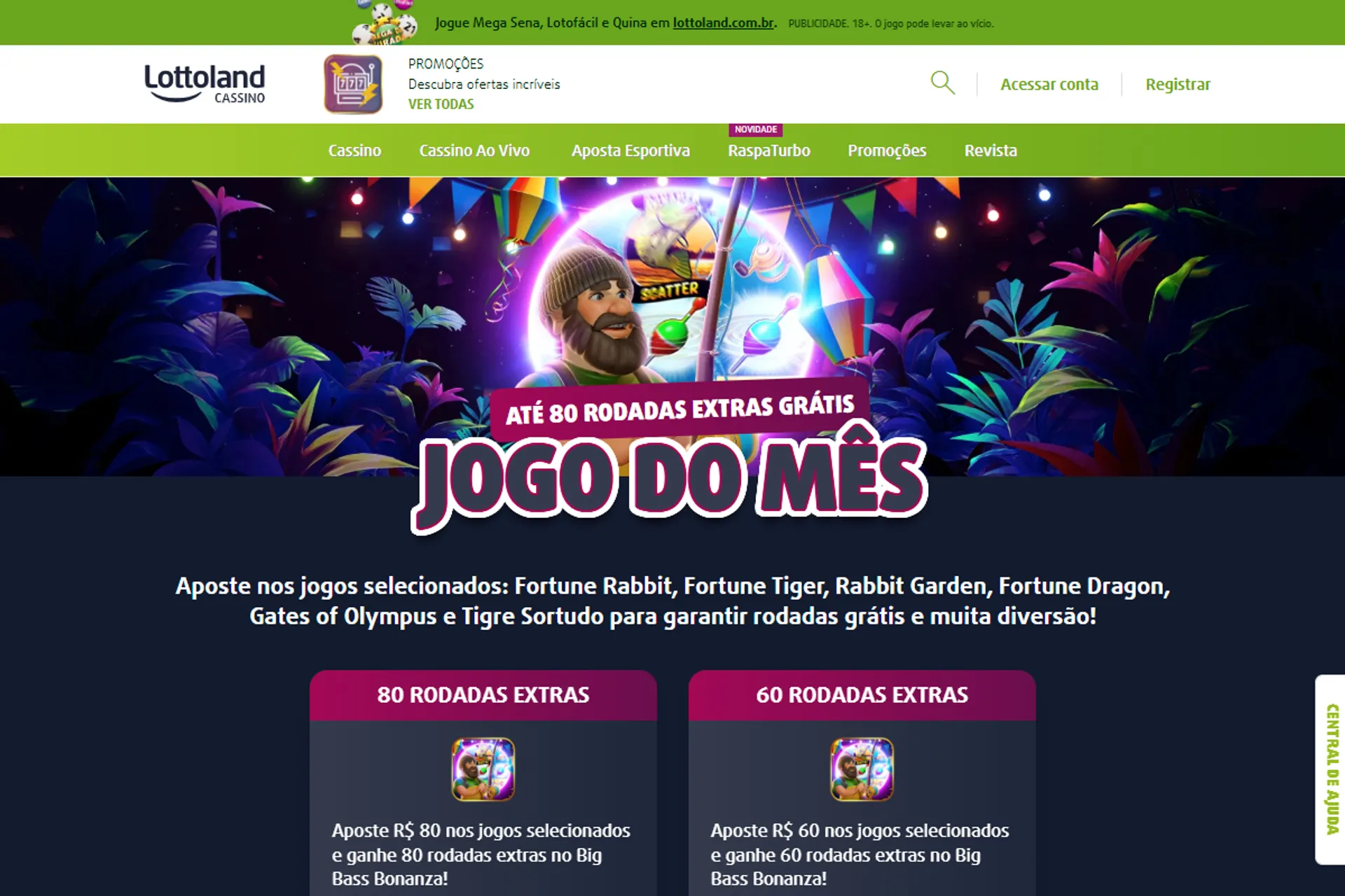 bônus de festa junina da Lottoland