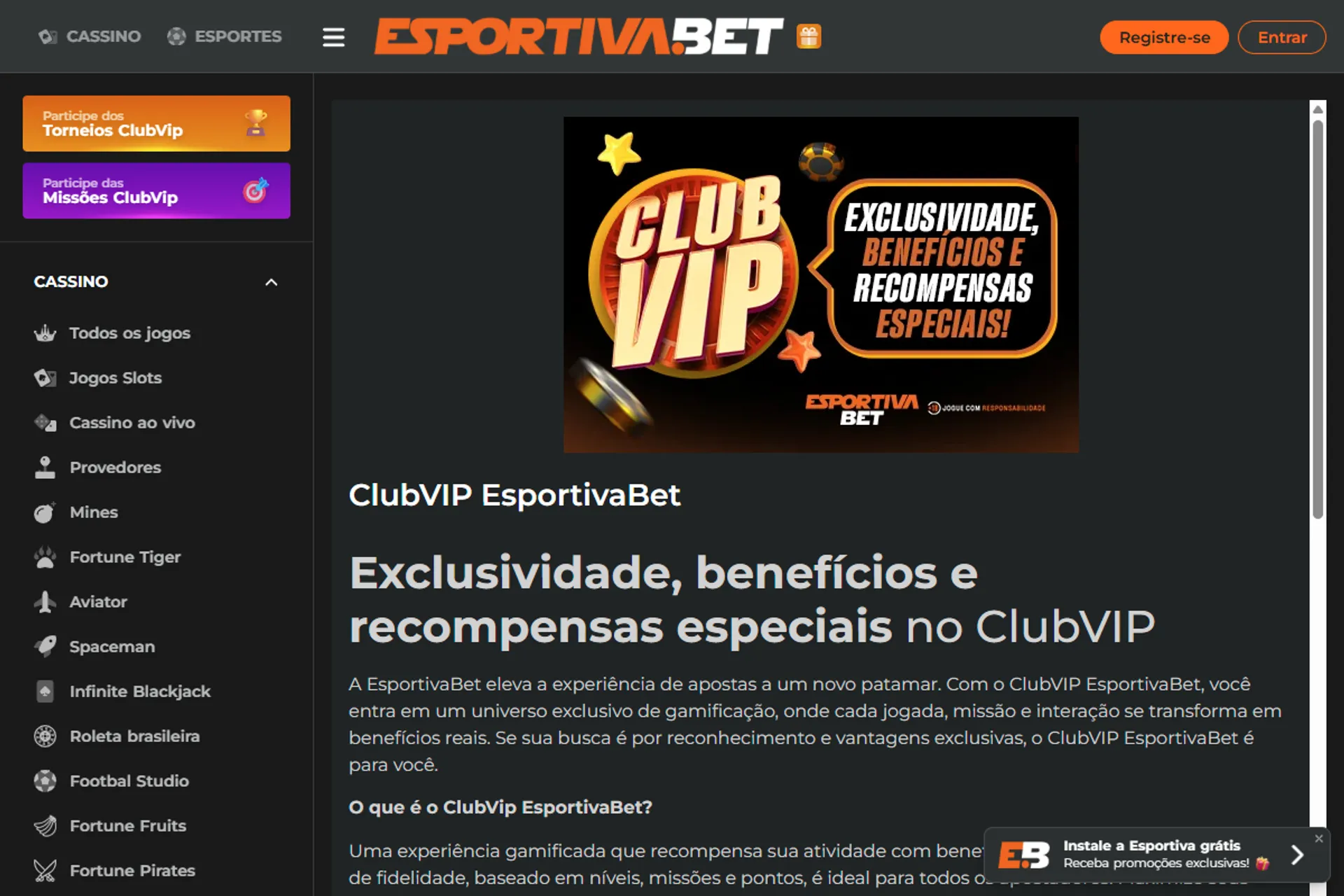 clubvip esportiva bet