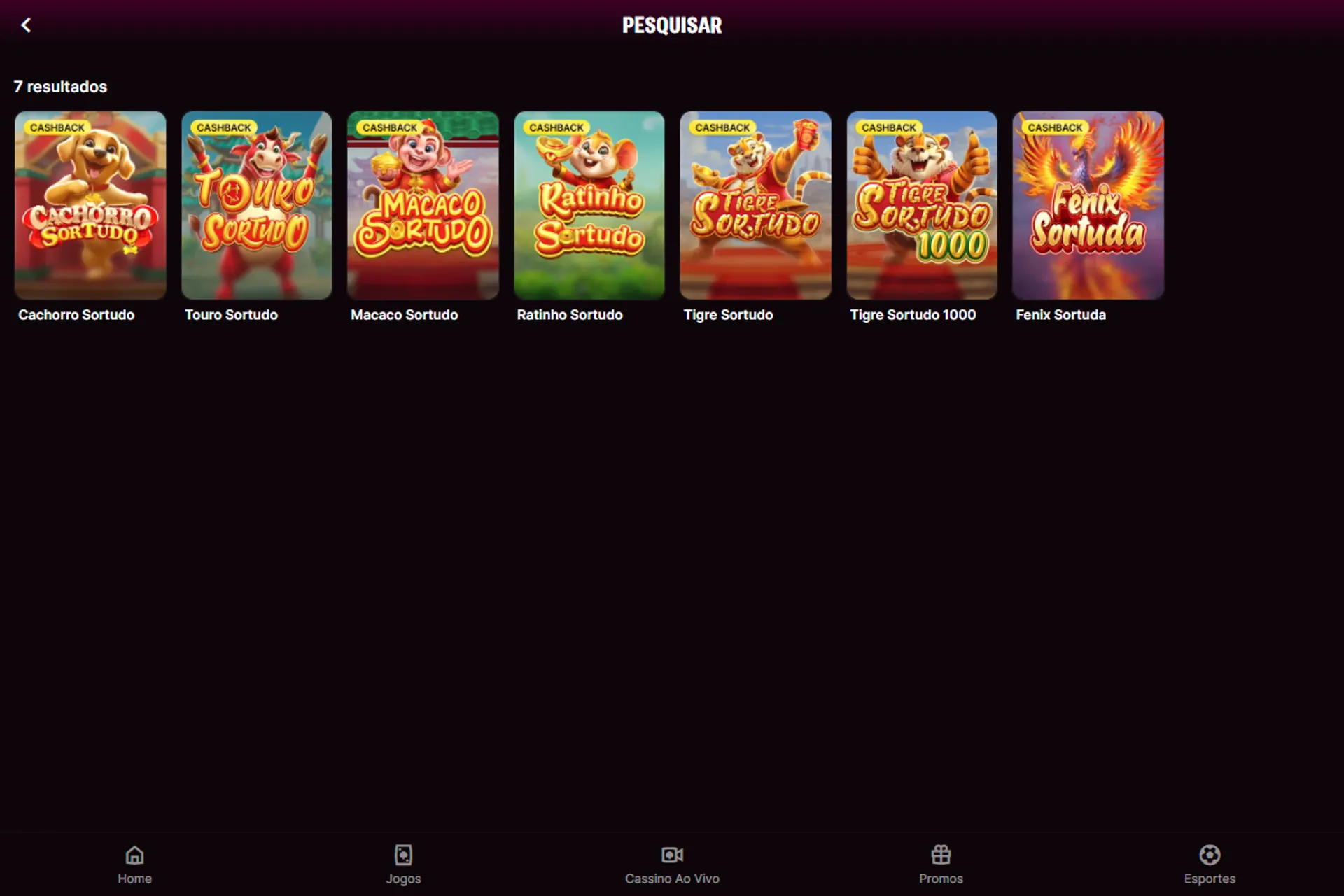 jogos Sortudos na Superbet
