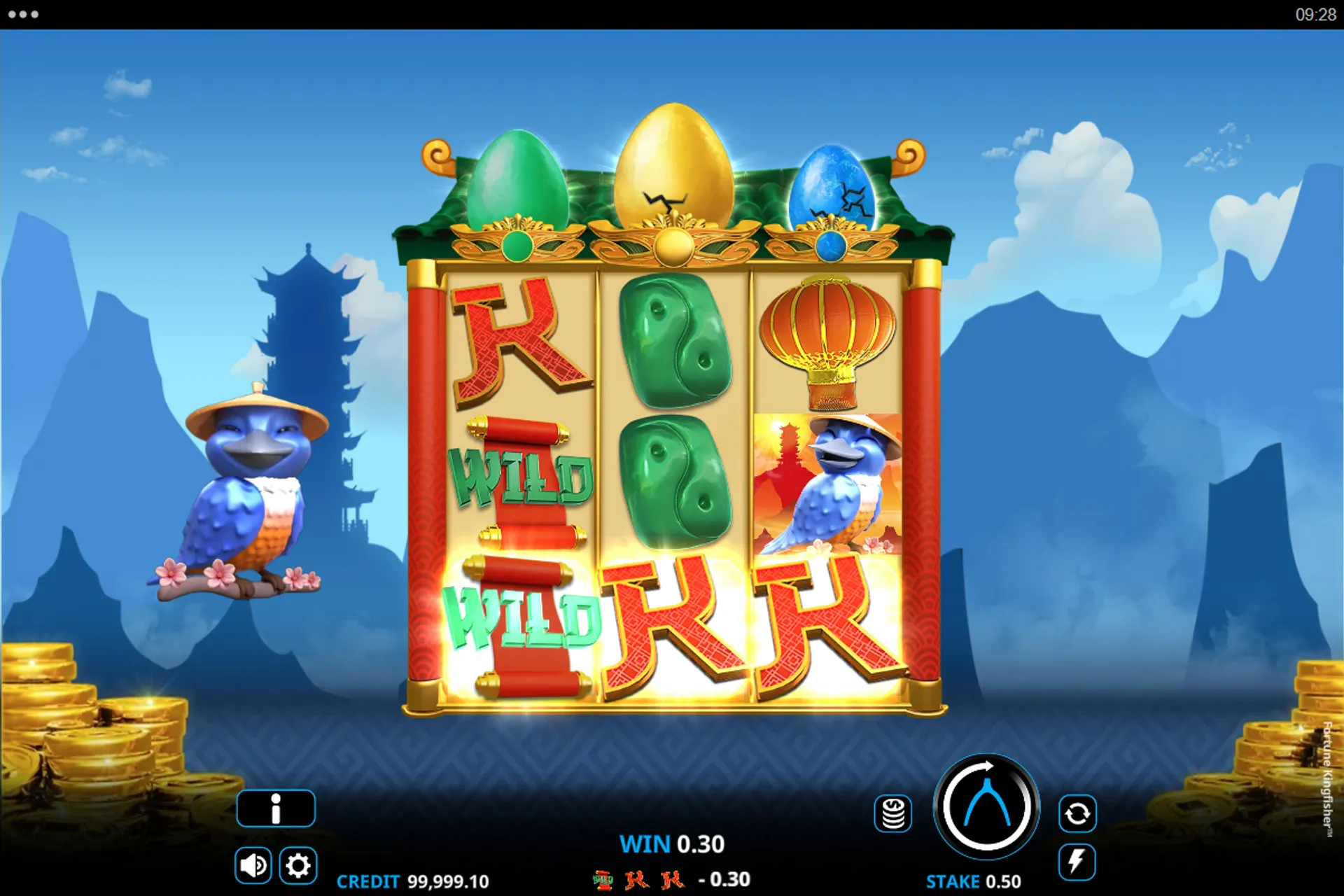 tela do jogo Fortune Kingfisher