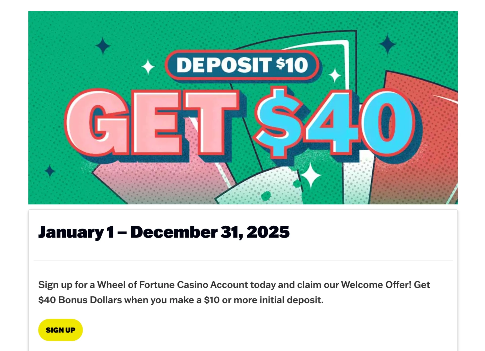 Wheel of Fortune Casino