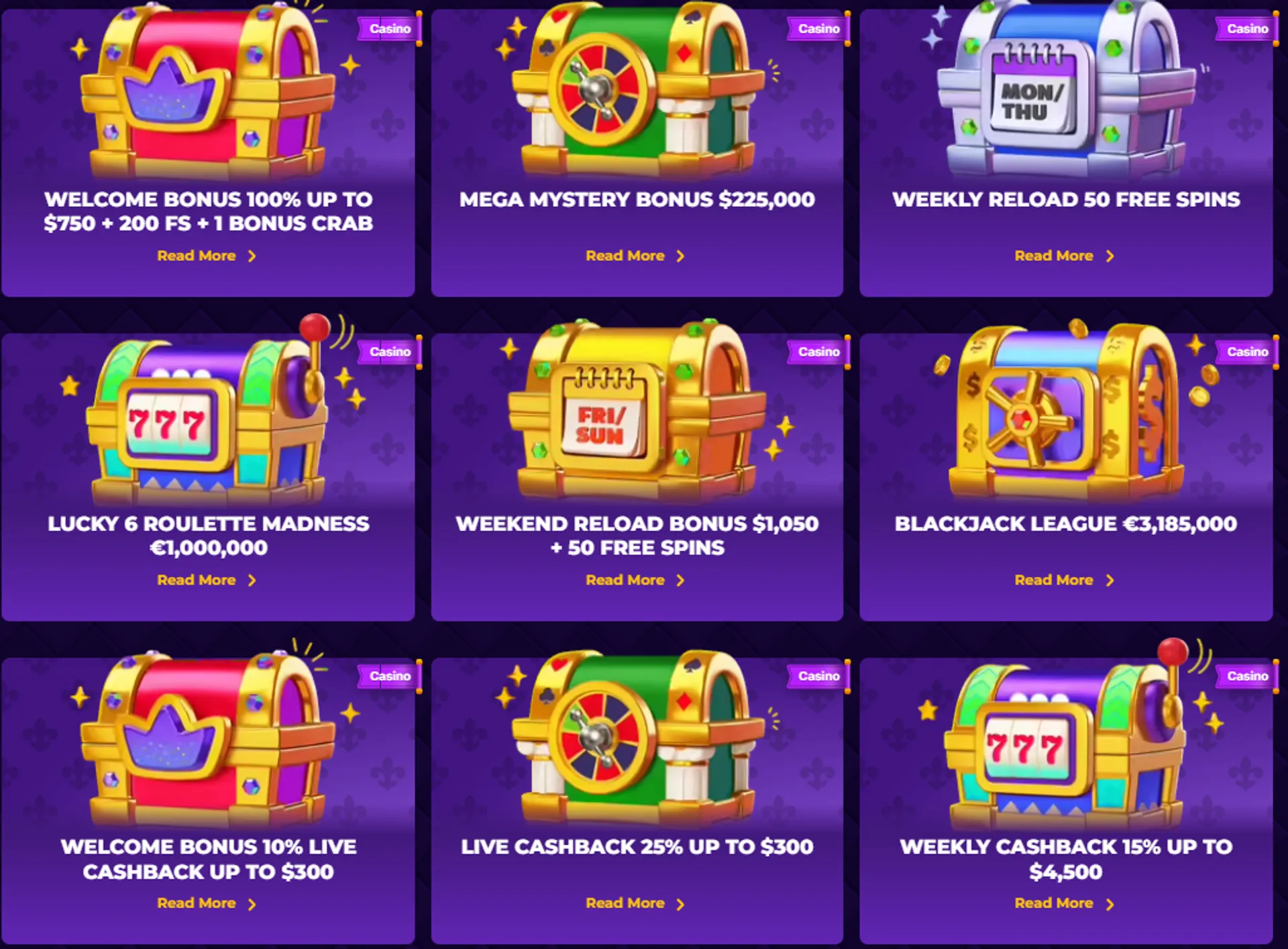 RoyalGame Casino Bonuses