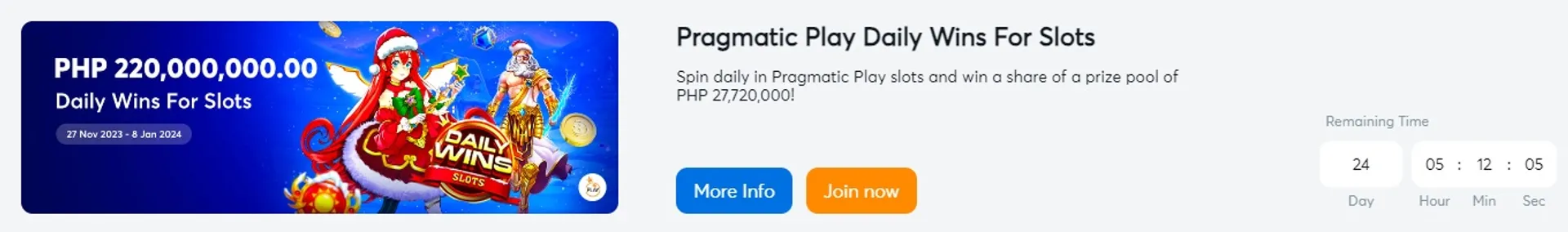 Pragmatic Play daily wins for slots