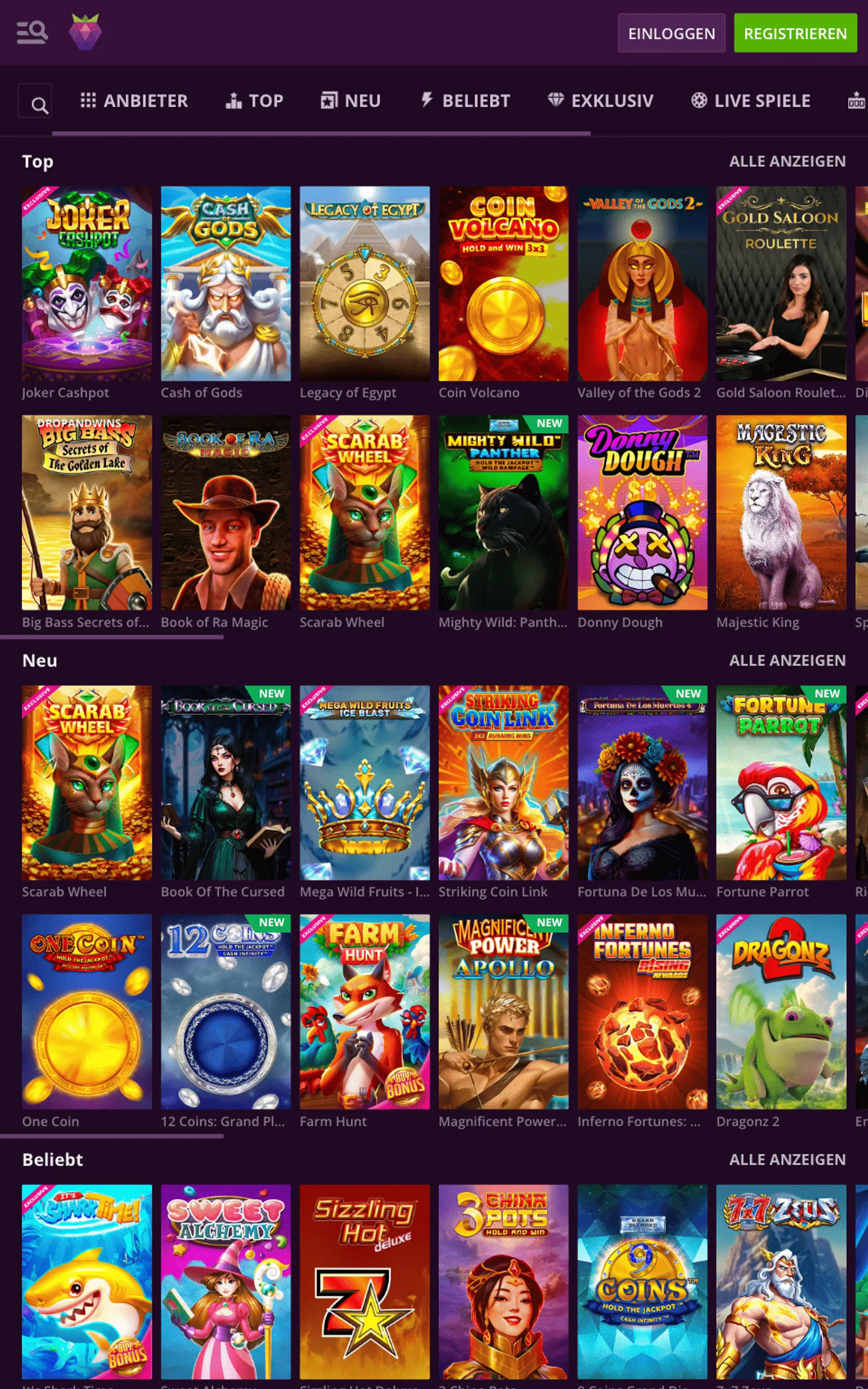 Malina Casino Slots