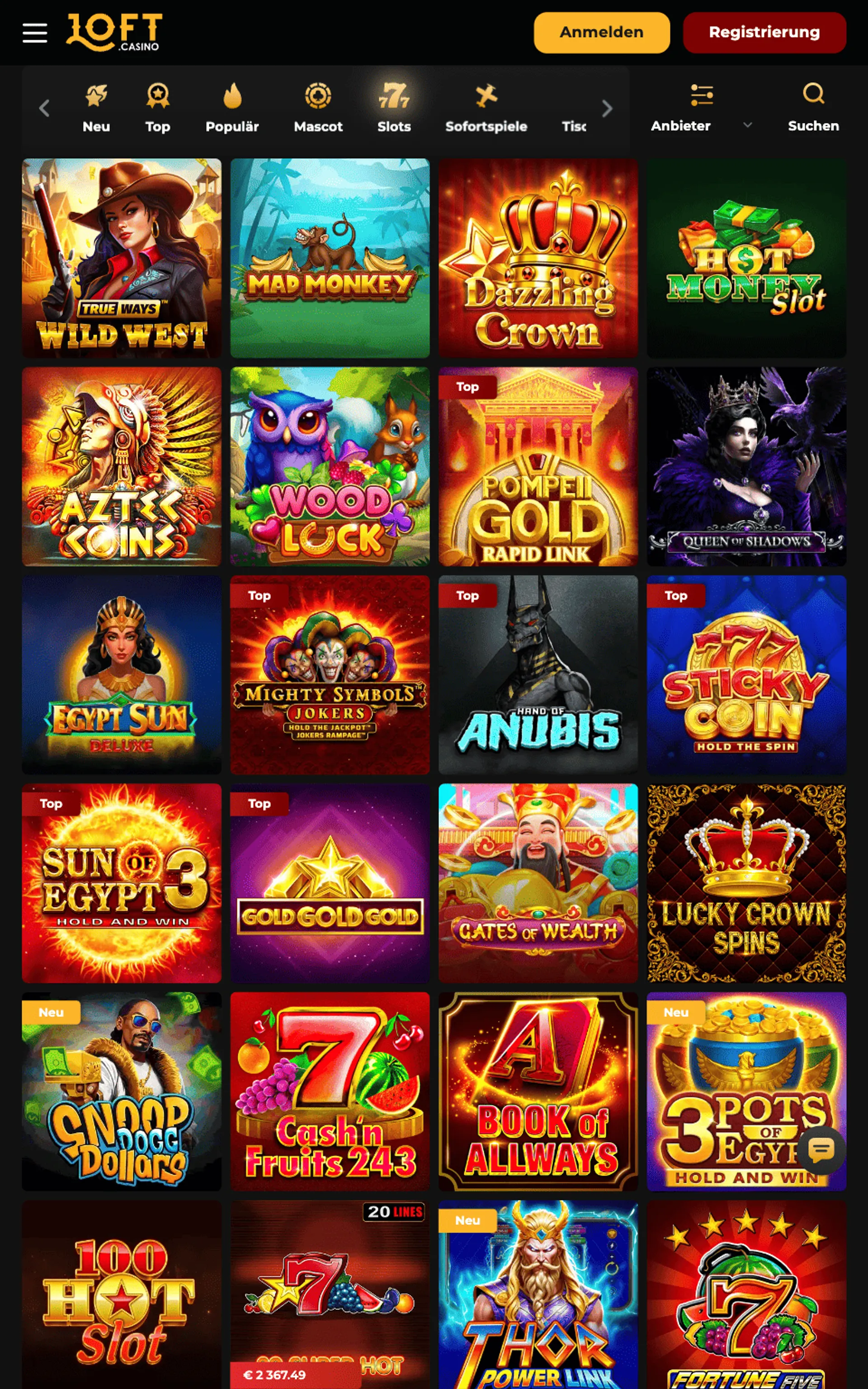 Loft Casino Slots