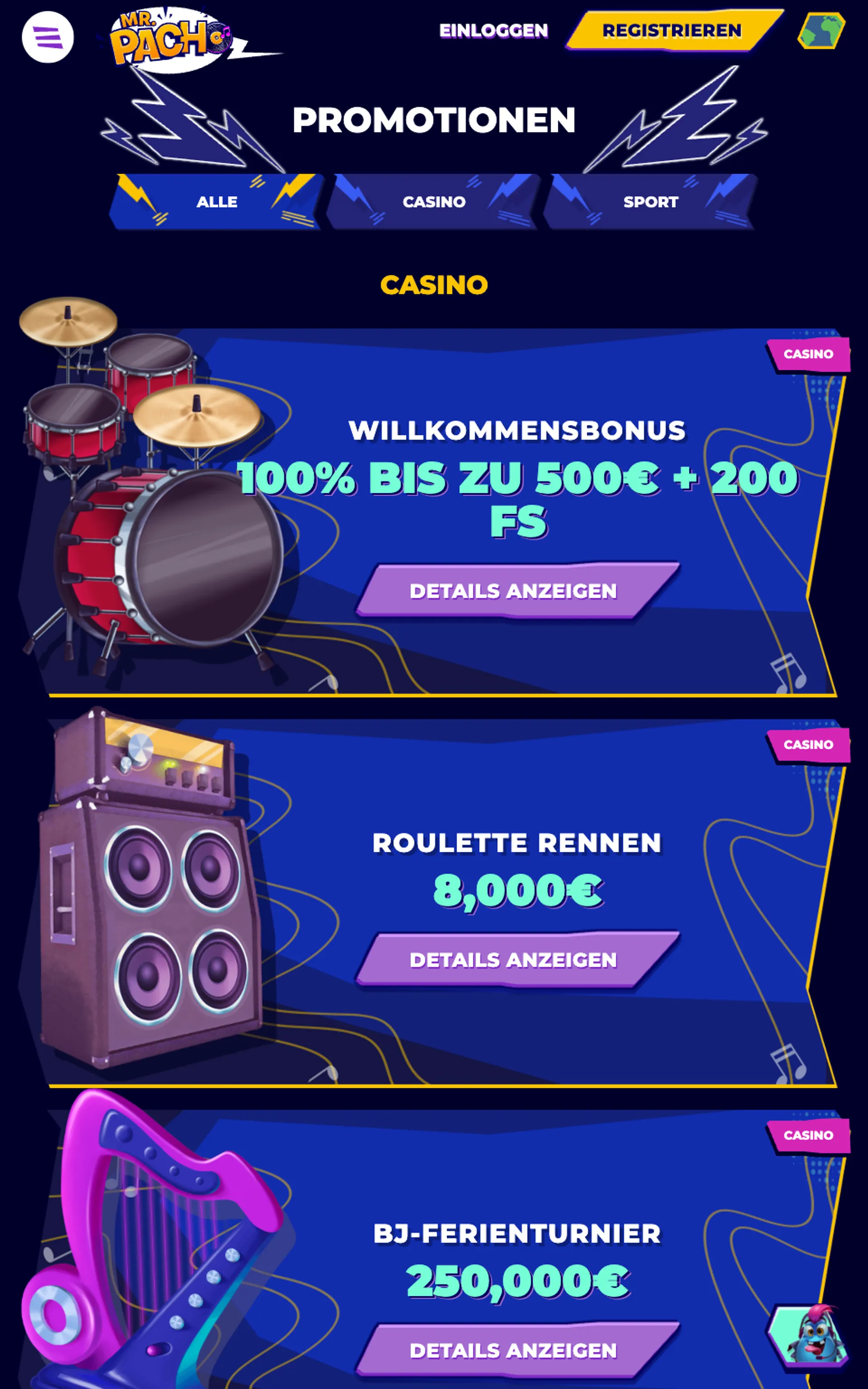 MrPacho Casino Bonus