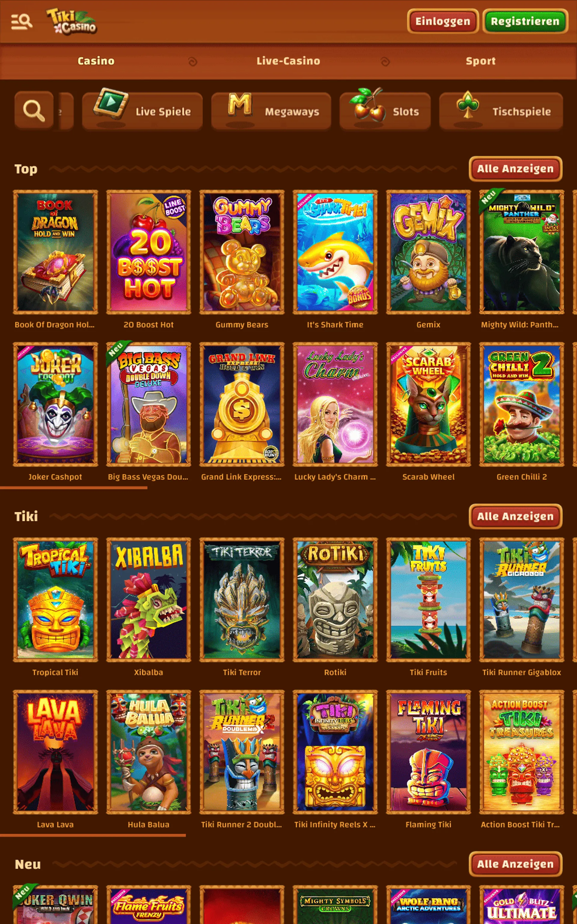 Tiki Casino Slots