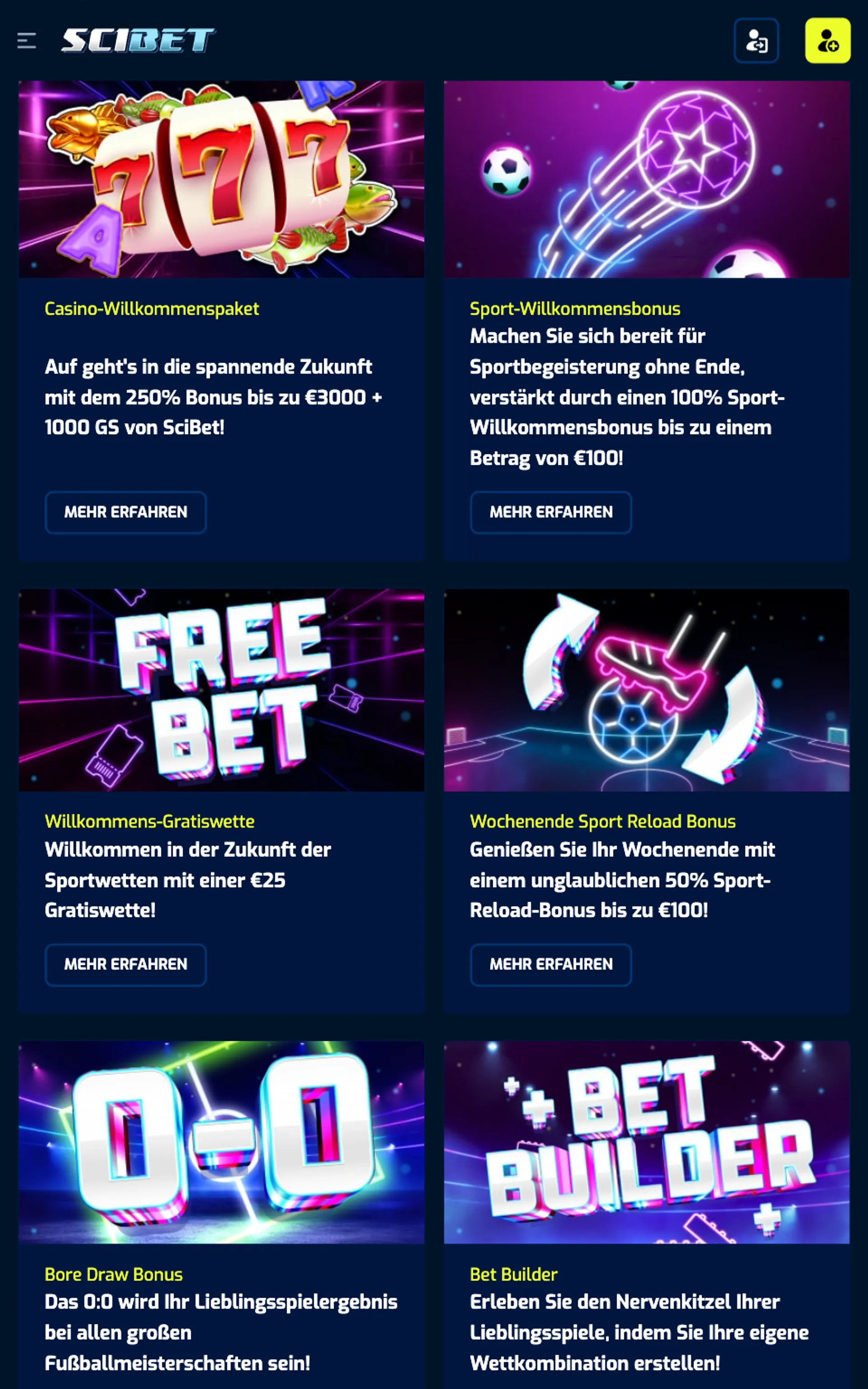 Scibet Casino Bonus