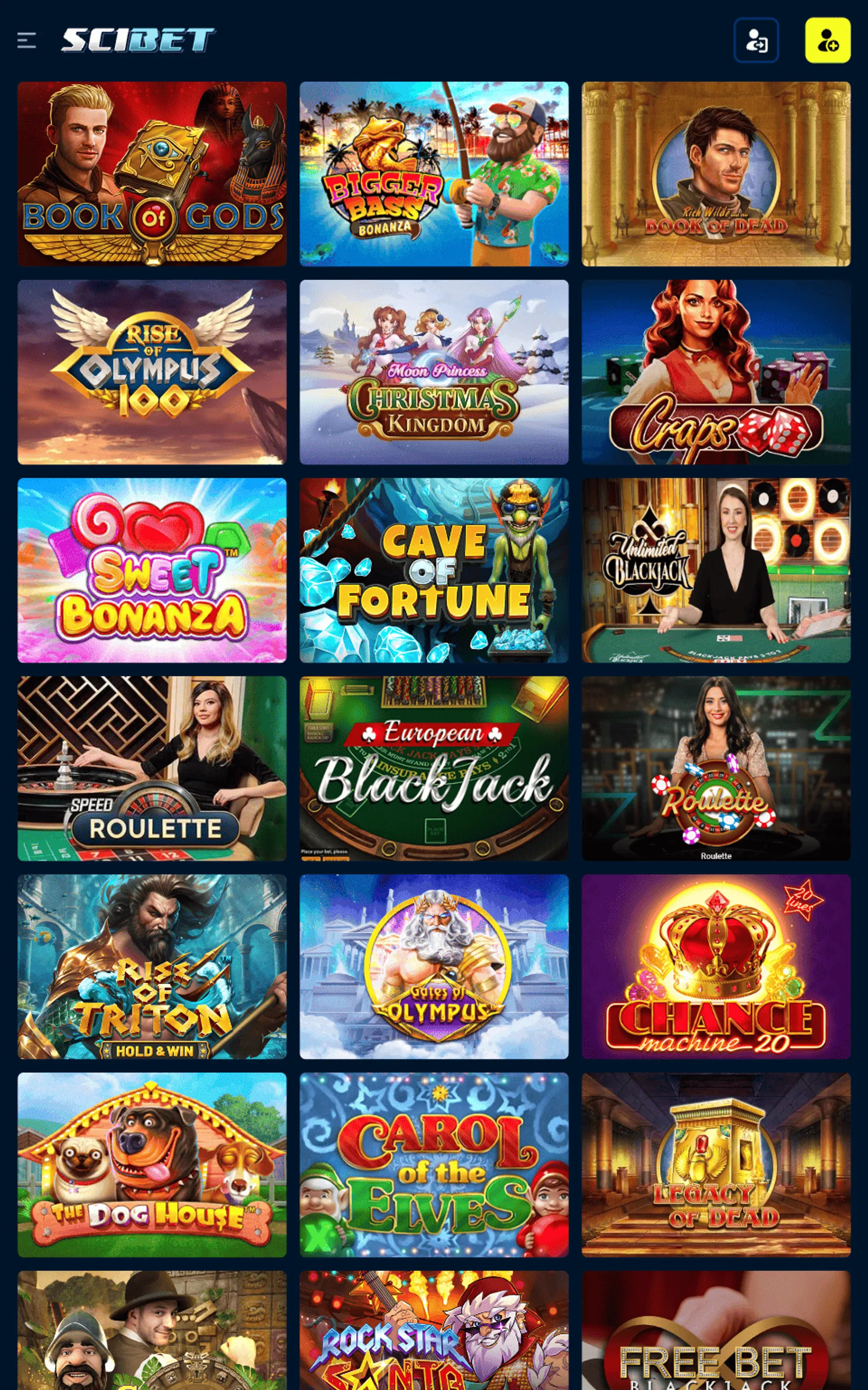 Scibet Casino Slots