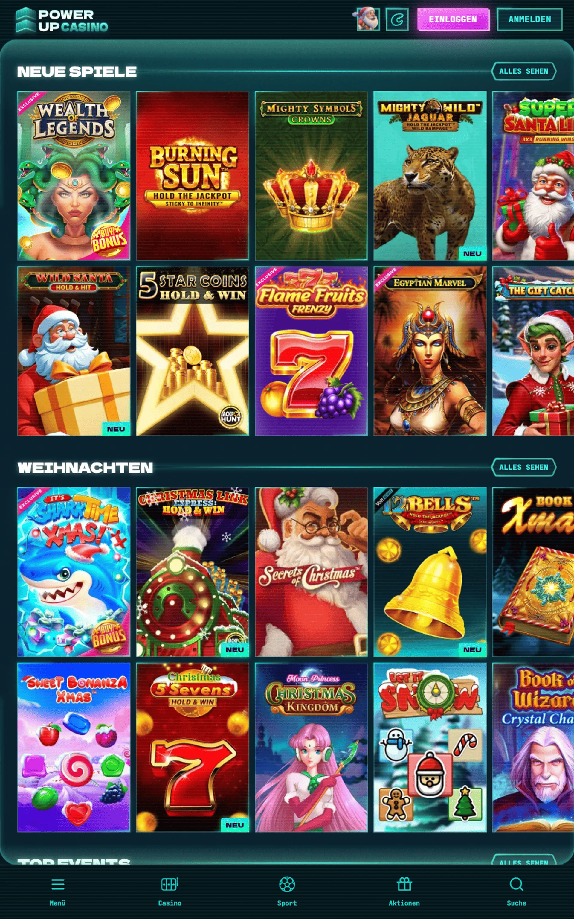 PowerUp Casino Slots