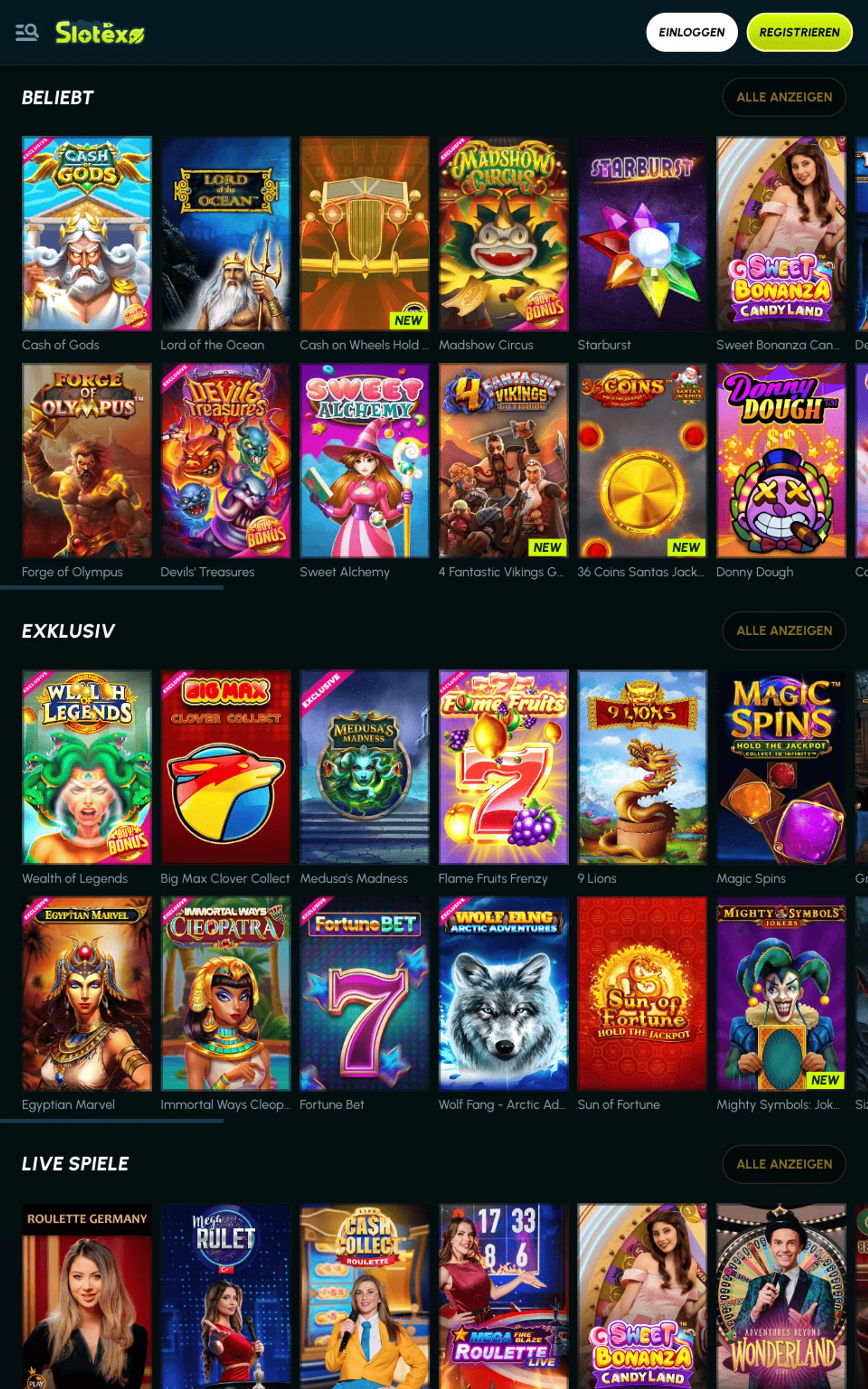 Slotexo Casino Slots