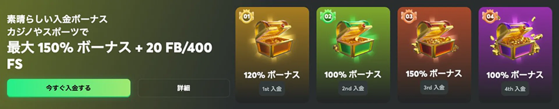 bc.game 初回入金ボーナス