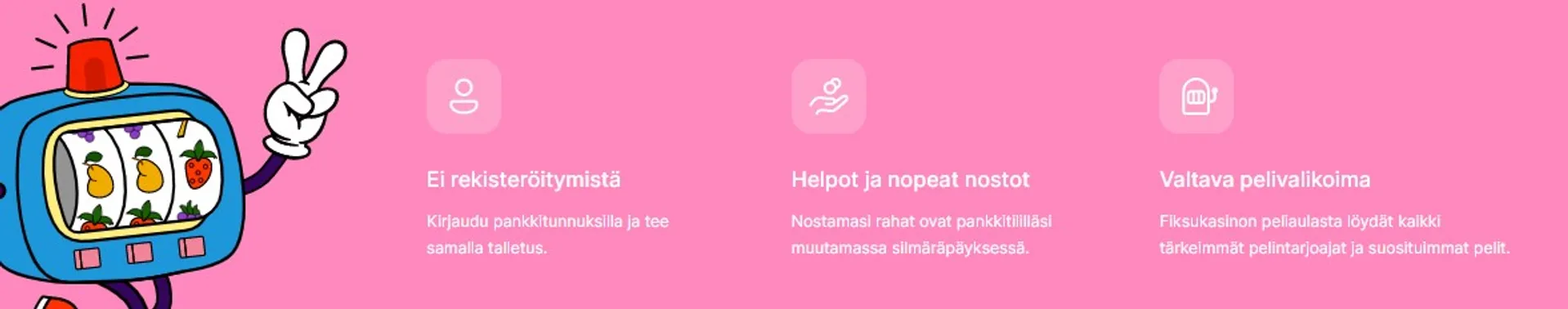 Fiksu Kasino tietoa ja info