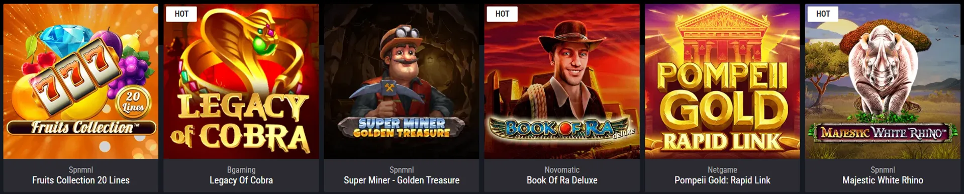 Cobra Casino Slots