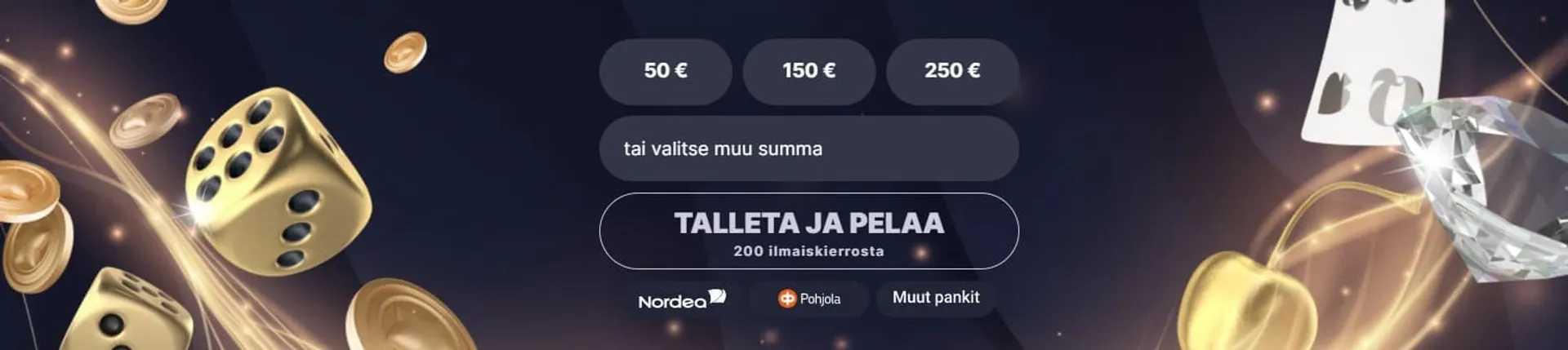 Highroller Casino tarjous uudelle pelaajalle