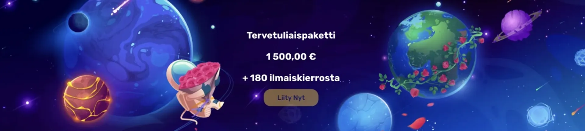 Galactic Wins Casino tervetuliaisbonus