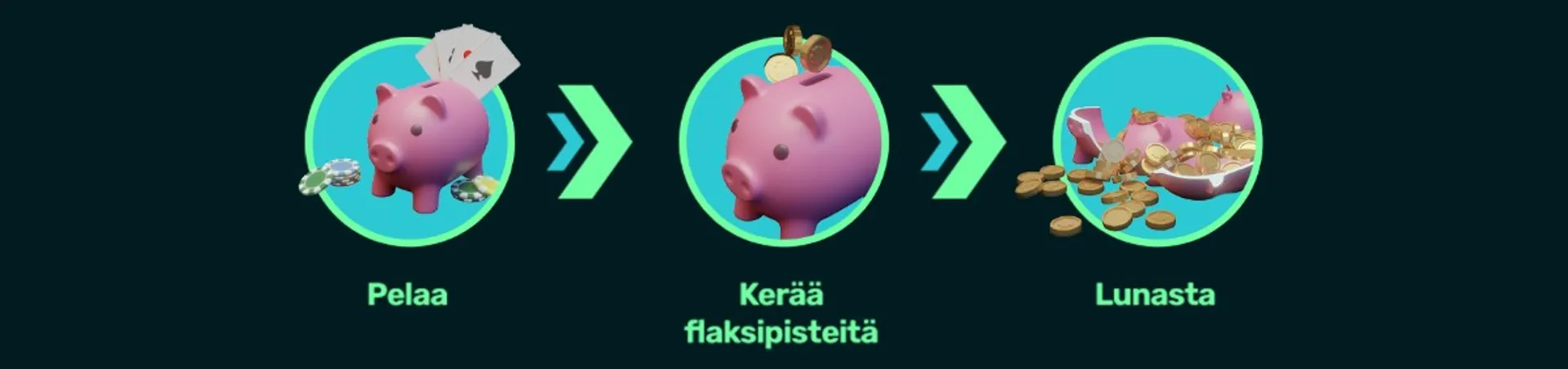 Flaksi Kasino uskollisuusohjelma