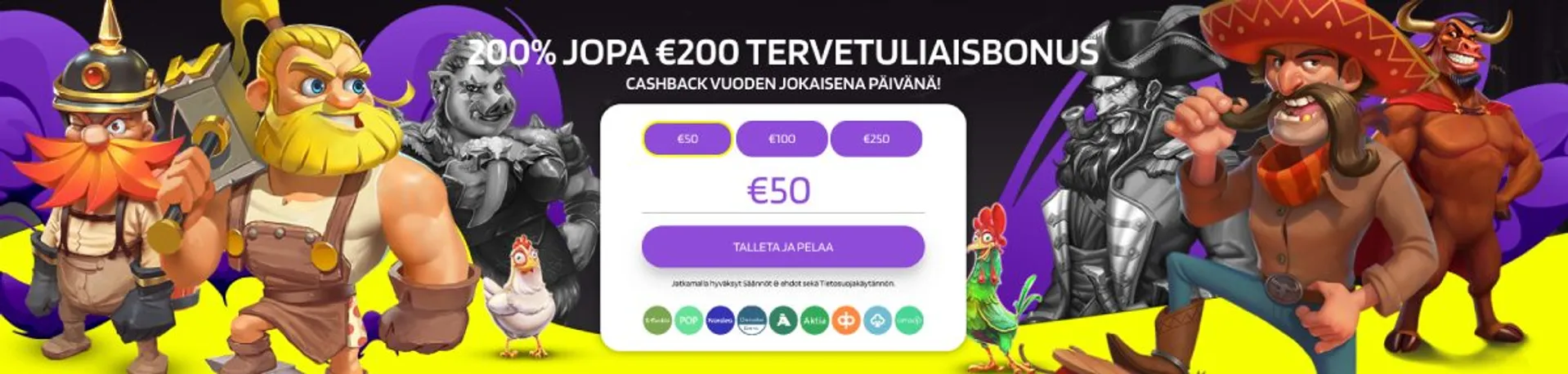 ProntoBet tervetuliaisbonus uusille pelaajille