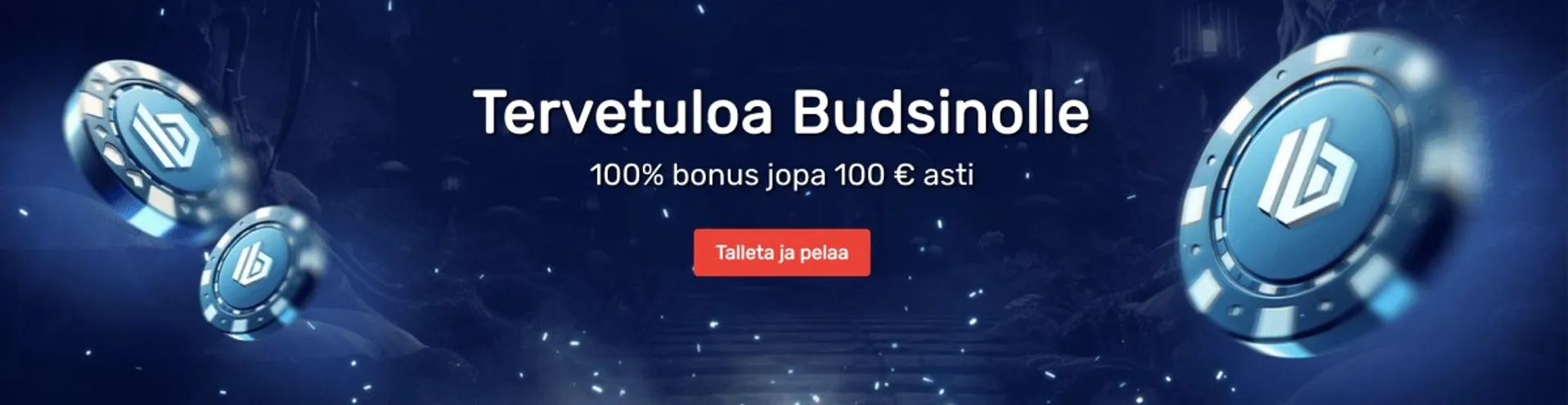 Budsino Casino tervetuliaisbonus