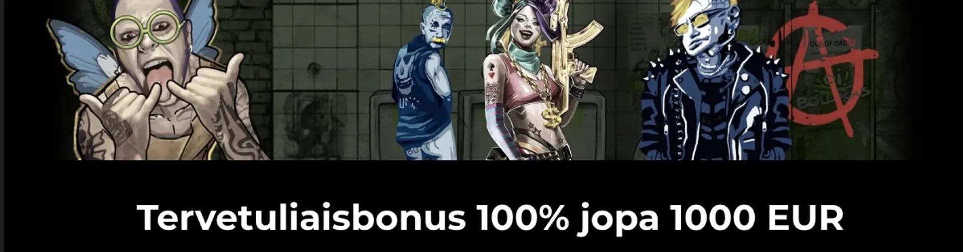 Anarchy Casino tervetuliaisbonus