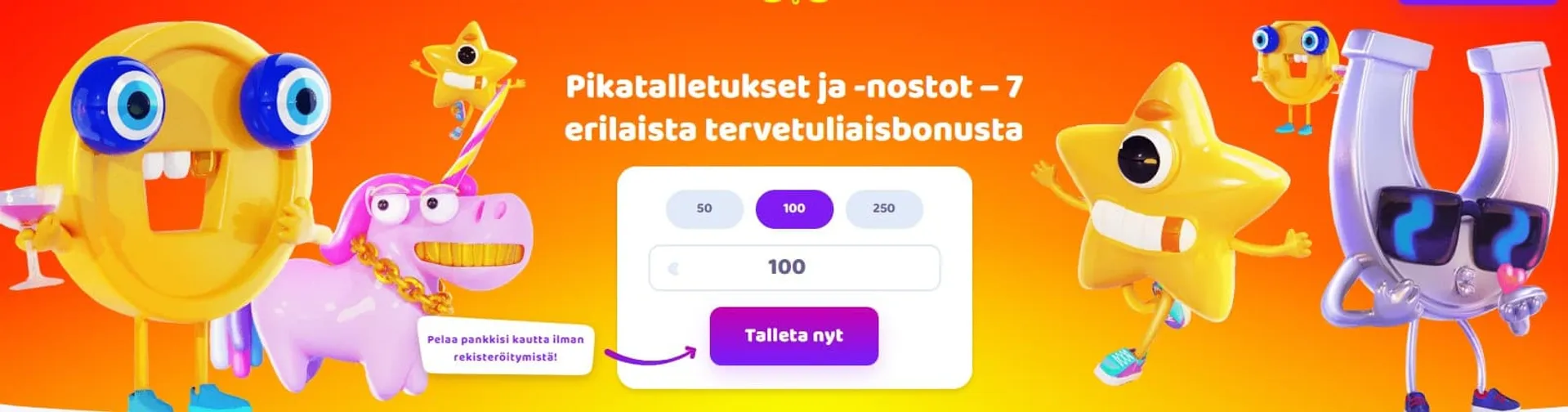 7 Signs Casino bonukset ja tarjoukset