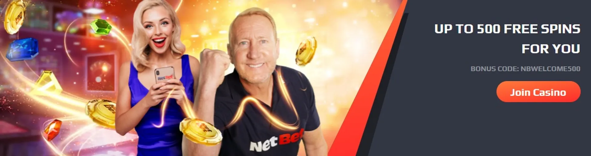 NetBet Casino Welcome Bonus