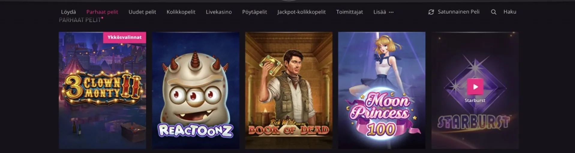 Playgrand Casino kolikkopelit