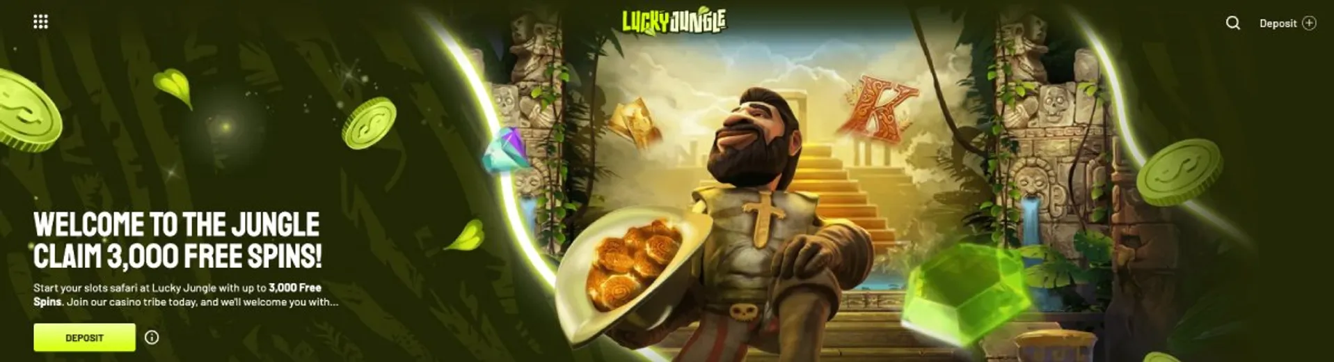 Lucky Jungle Casino tervetuliaisbonus