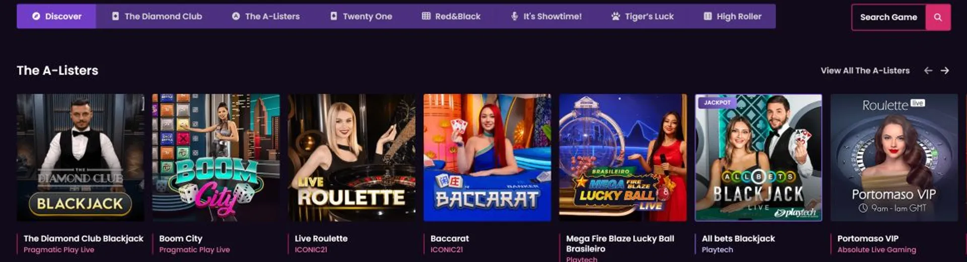 Vegas Now Live Casino