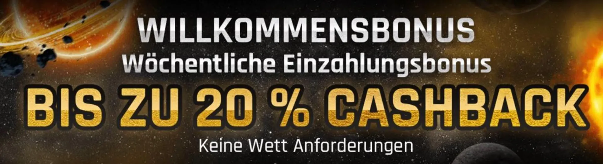 Cashback Bonus Universe